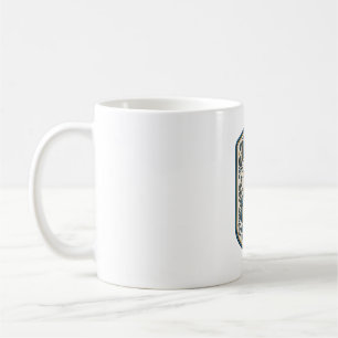 Jesus Embroidered Patch Look Jesus Embroidered Pat Coffee Mug