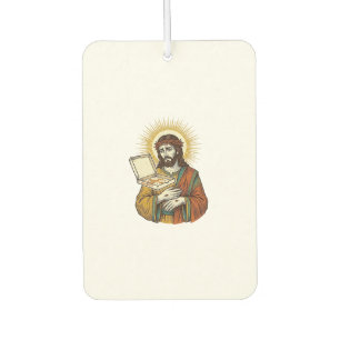 Jesus Empty Pizza Box Fridge Betrayal Food Humor_1 Car Air Freshener