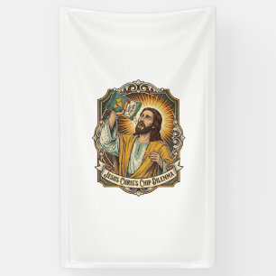 Jesus Empty Tortilla Chip Bag Drunk Munchies Party Banner