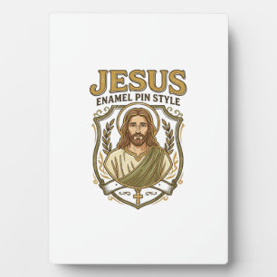 Jesus Enamel Pin Style Jesus Enamel Pin Christian Plaque