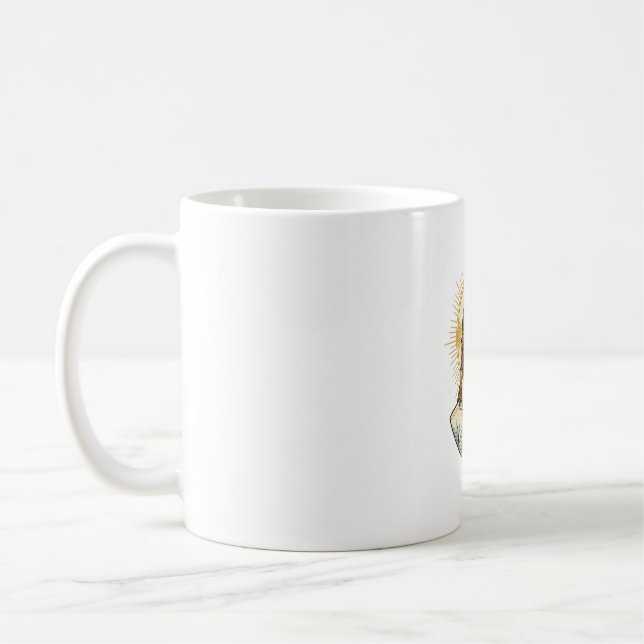 Jesus Endless Captcha Verification Traffic Lights  Coffee Mug (Left)