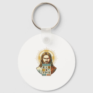 Jesus Endless Captcha Verification Traffic Lights Key Ring