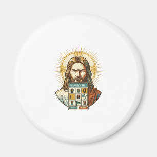 Jesus Endless Captcha Verification Traffic Lights Magnet