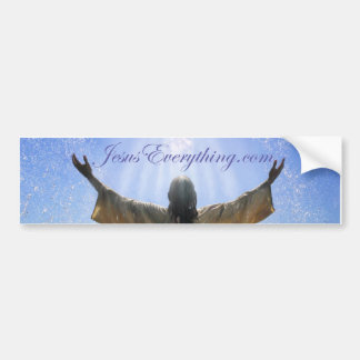 "Jesus Everything" Bumper Sticker