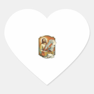 Jesus Excel Sheet Printing 50 Blank Pages Office H Heart Sticker