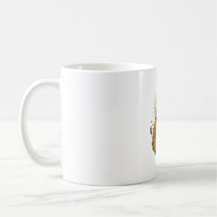 Jesus Eyes Closed Tagged Group Photo Unflattering Coffee Mug