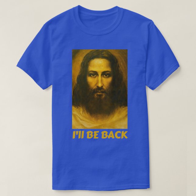 Jesus face modeled from Shroud of Turin T-Shirt (Design Front)