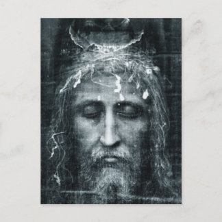 Jesus Face  Postcard