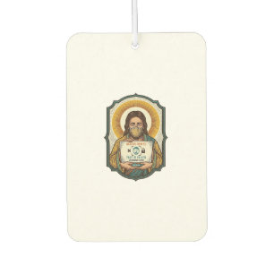 Jesus Failed Face Unlock Mask Recognition Tech Pho Car Air Freshener