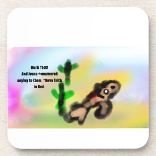jesus faith coaster