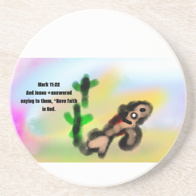 jesus faith  coaster (Front)