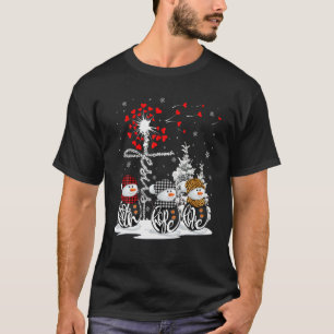 Jesus Faith Hope Love Snowman Funny Xmas For Chris T-Shirt