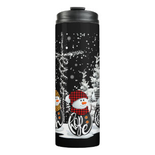 Jesus Faith Hope Love Snowman Funny Xmas For Chris Thermal Tumbler