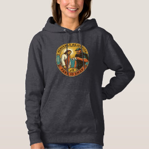 Jesus Fake ID Confiscated Angry Bouncer Club Party Hoodie