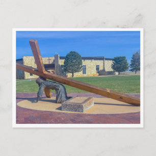 Jesus Falls the Second Time Postcard