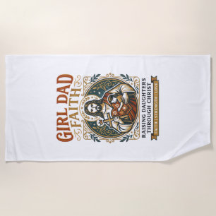 Jesus Fatherhood Micro Identities Graphic Tee Chri Beach Towel
