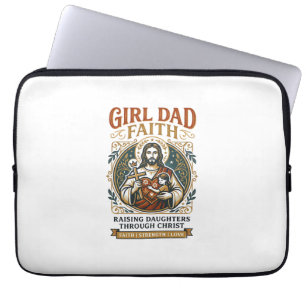 Jesus Fatherhood Micro Identities Graphic Tee Chri Laptop Sleeve