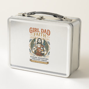 Jesus Fatherhood Micro Identities Graphic Tee Chri Metal Lunch Box