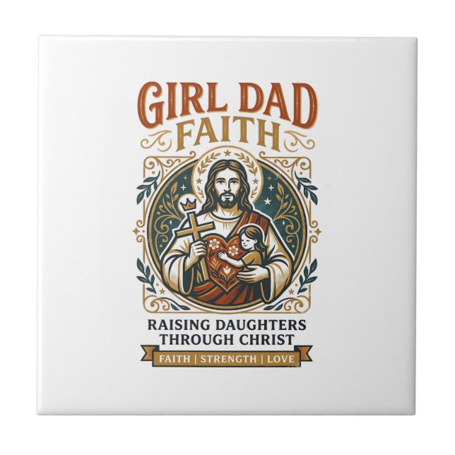 Jesus Fatherhood Micro Identities Graphic Tee Chri Tile (Front)