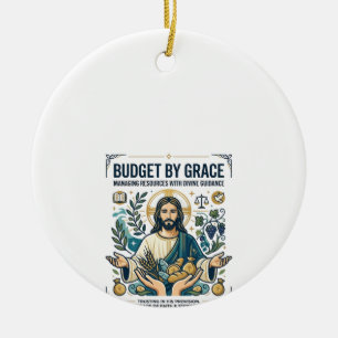 Jesus Financial Peace Debt Free Journey Shirt Chri Ceramic Tree Decoration