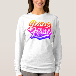 Jesus First Bright Colours T-Shirt