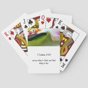 Jesus first playing cards