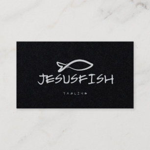 Jesus FISH business card template