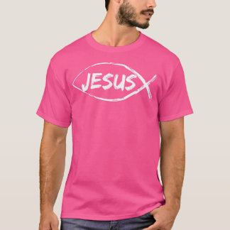 Jesus Fish Design For Christian Believers T-Shirt