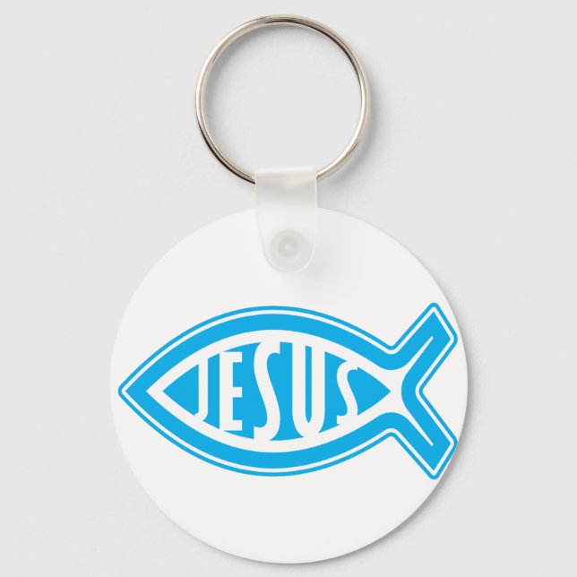 Jesus-Fish Key Ring (Front)