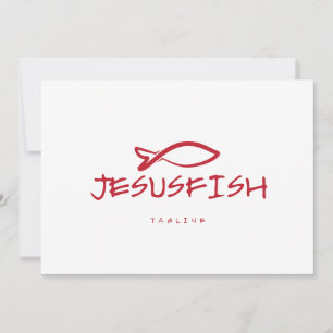 Jesus FISH logo template