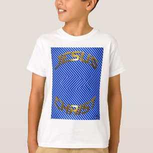 JESUS Fish Optical Illusion T-Shirt
