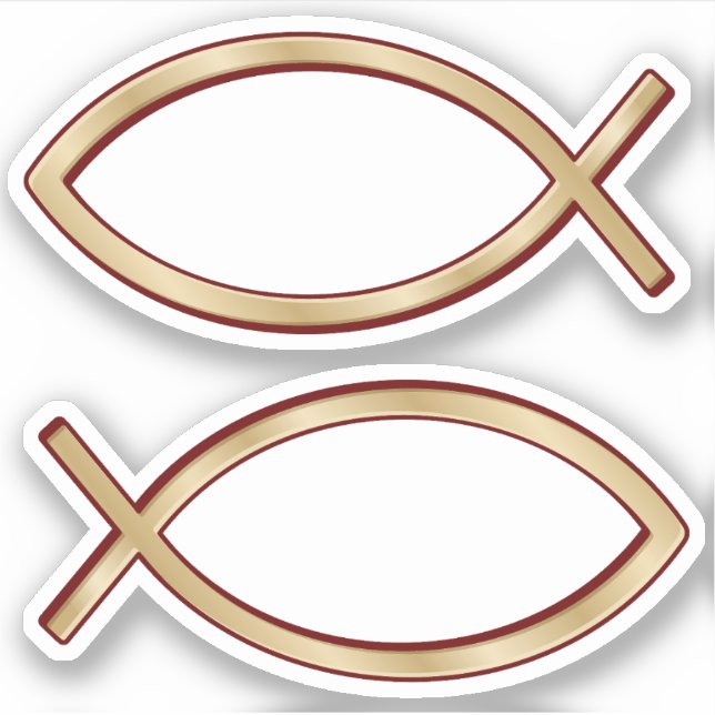 Jesus Fish Symbol (Front)