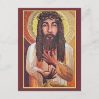 Jesus Flat Thank You Card