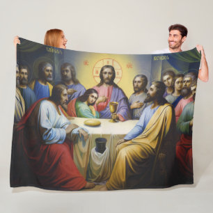 Jesus Fleece Blanket