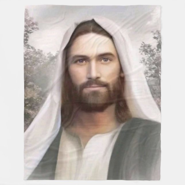 JESUS FLEECE BLANKET (Front)