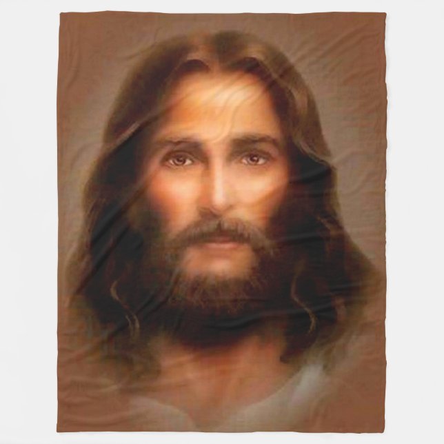 JESUS FLEECE BLANKET (Front)