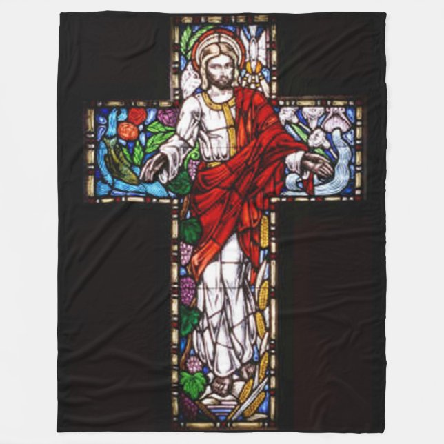 JESUS FLEECE BLANKET (Front)