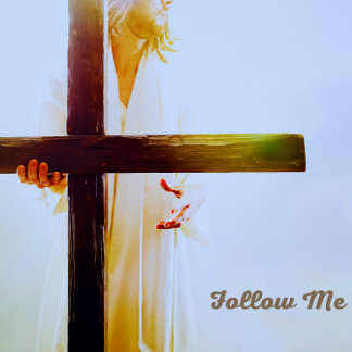 Jesus Follow Me Car Air Freshener