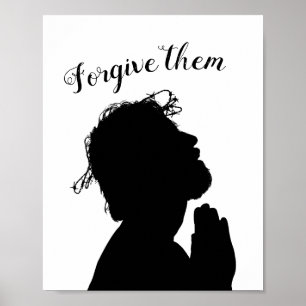 Jesus Forgive Them Christian SVG Wall Art