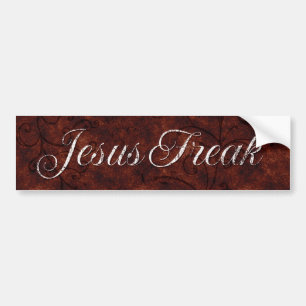 Jesus Freak 3 Bumper Sticker