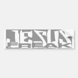 jesus freak bumper sticker