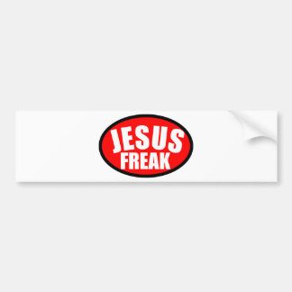 Jesus Freak Bumper Sticker