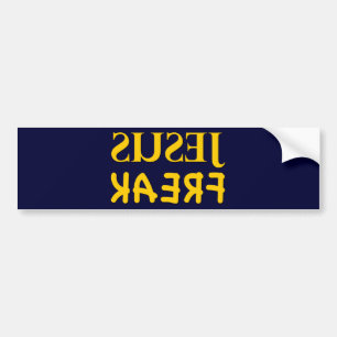 Jesus Freak (SUSEJ KAERF) Bumper Sticker