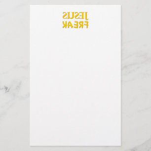 Jesus Freak (SUSEJ KAERF) Stationery