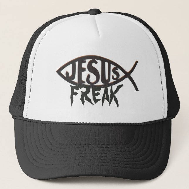 jesus freak trucker hat (Front)