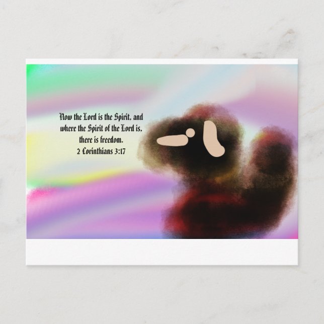 jesus freedom  postcard (Front)