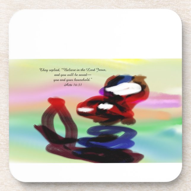 jesus friend coaster (Front)