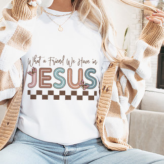 Jesus Friend Religious Christian Faith T-Shirt