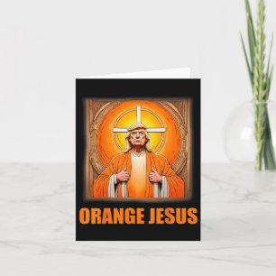 Jesus Funny Trump 1 Card