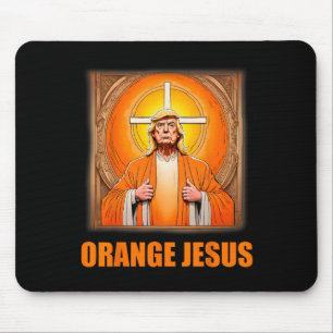 Jesus Funny Trump 1 Mouse Mat